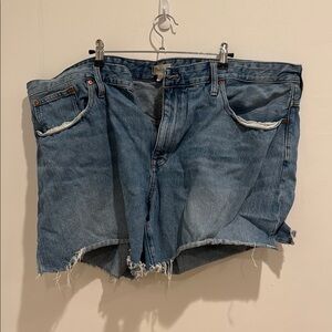 Madewell Blue Denim Cutoff Jean Shorts